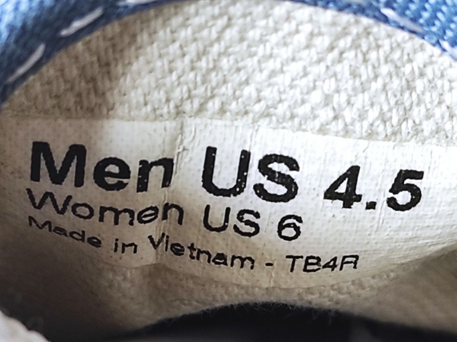 Vans Authentic  tenisówki niebieskie nr 38