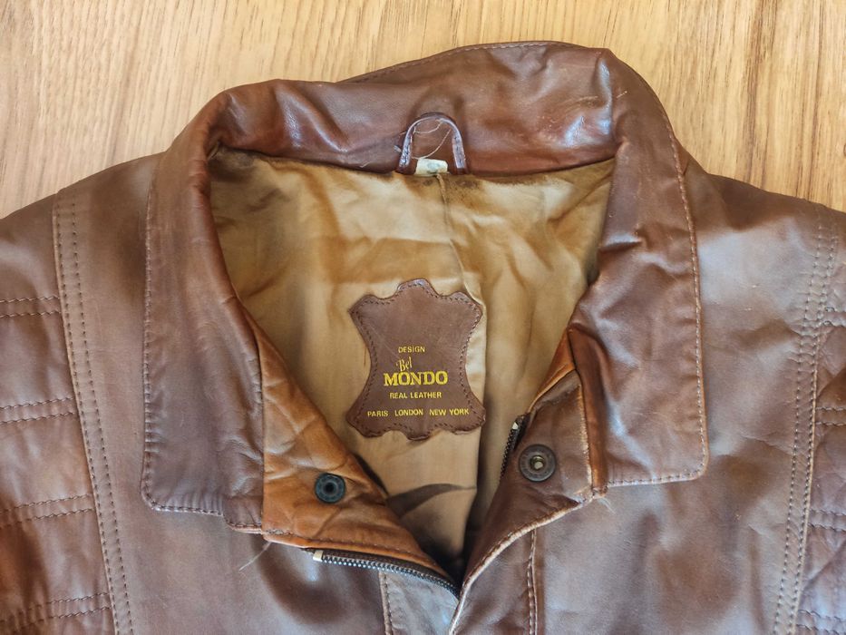 Kurtka skórzana męska Mondo L