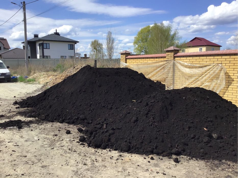 Чернозем плодородный, торф