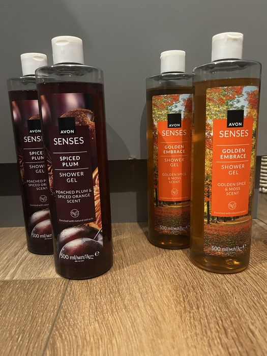 Avon zel pod prysznic senses care