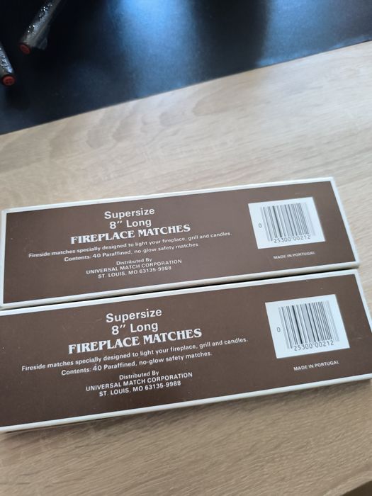 Caixas americanas de fósforos antigos