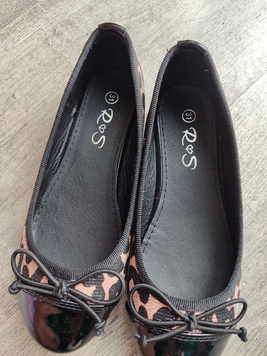 Nowe balerinki panterka