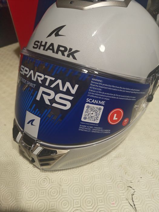 Capacete Shark Spartan RS autografado Miguel Oliveira
