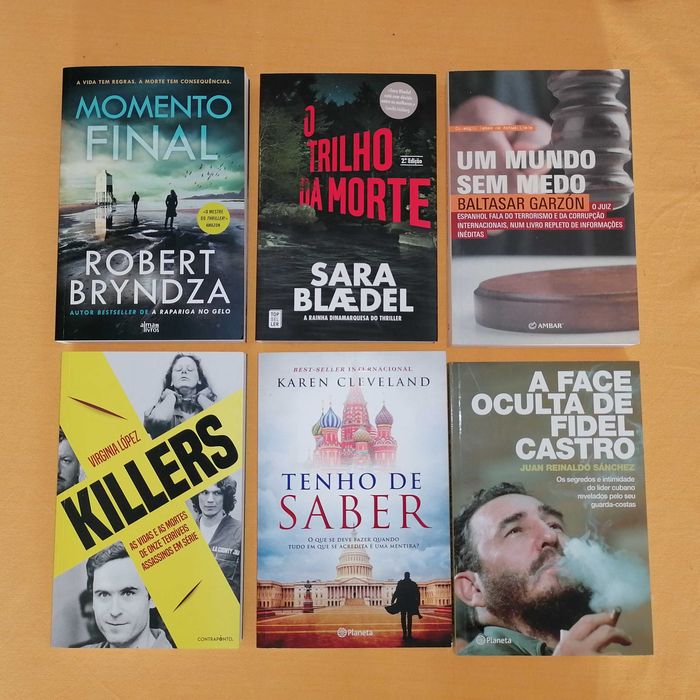 Vários Livros de diferentes autores, como novos