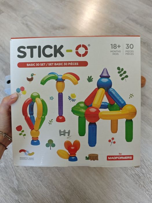 Stick -O Магнітний конструктор 3 набори