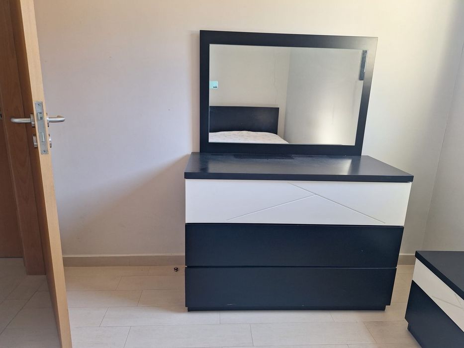 Conjunto quarto casal preto