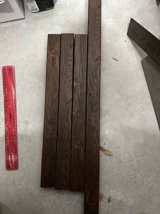 Foge Lamele ścienne Dąb Ateński 3 cm x 4 cm x 65cm