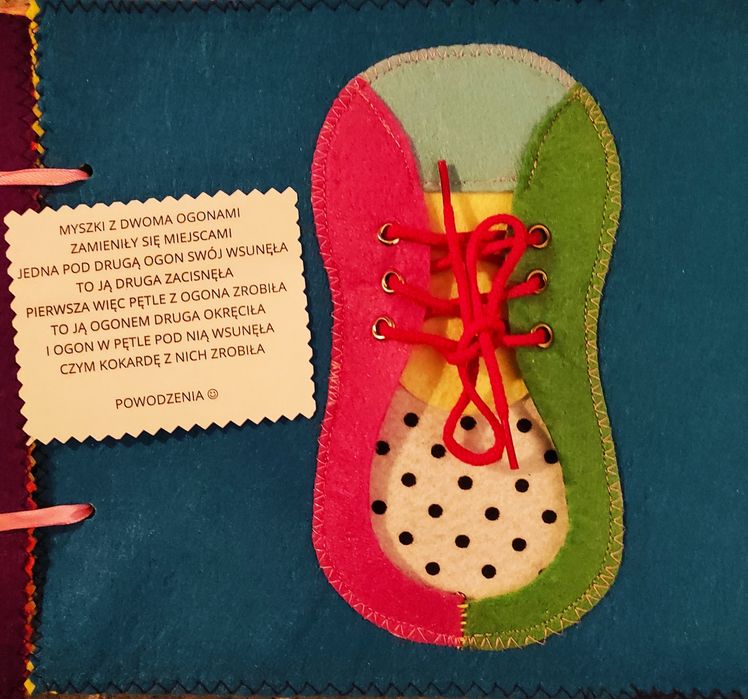 Książeczka sensoryczna hand made
