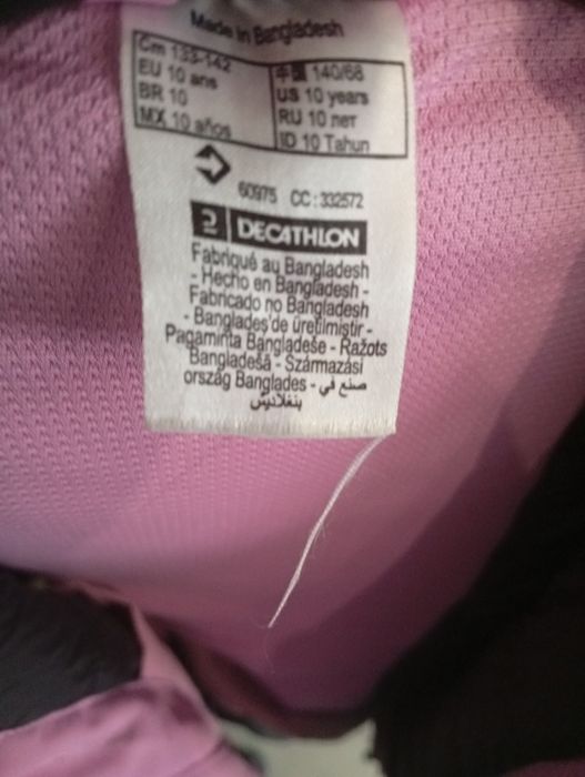 Casaco impermeavel Wedze menina