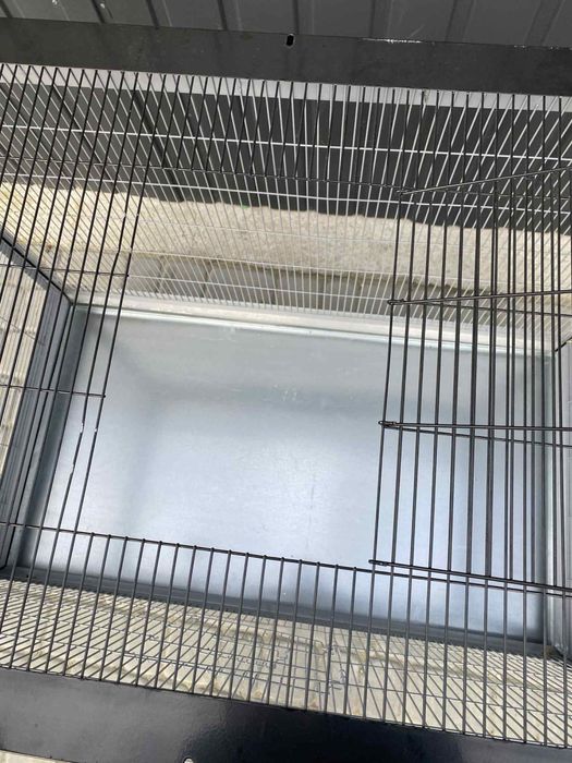 Piękna duża klatka dla zwierzaka.Szuflada.skladana na płasko.superStan