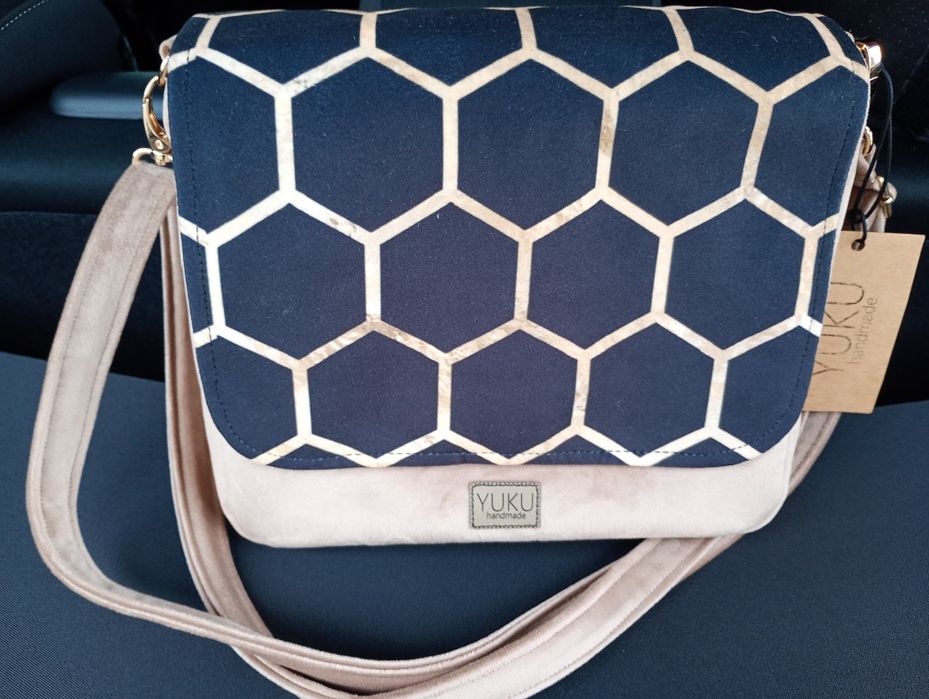 HANDmade torebka bez i granat