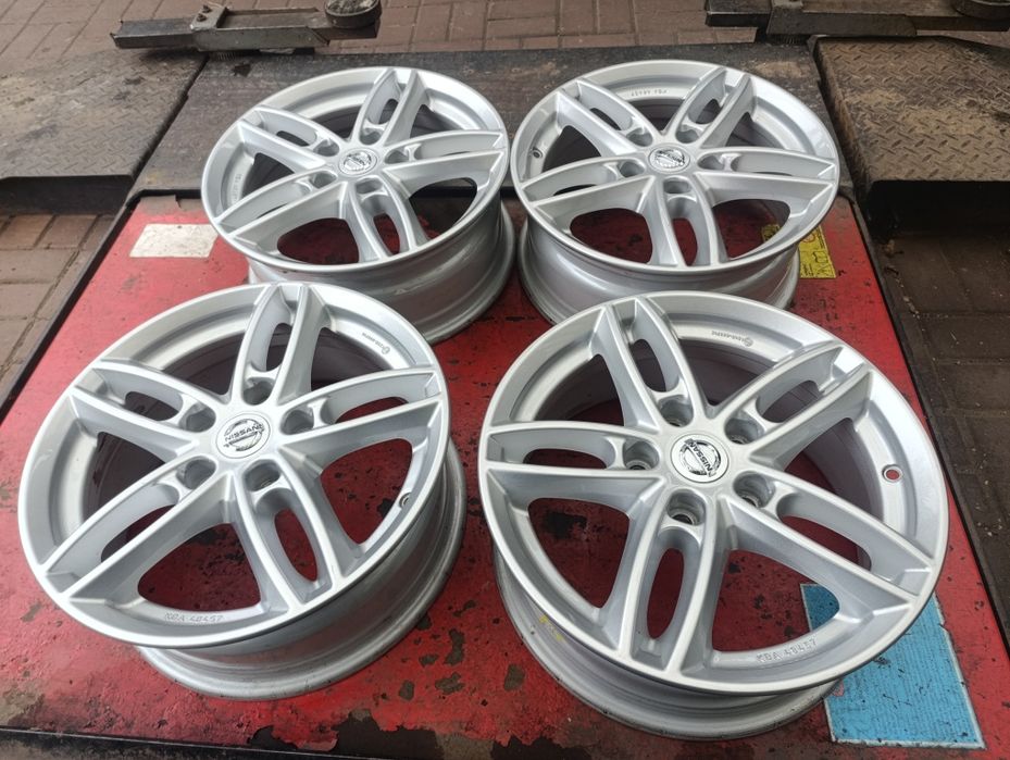 5x114.3 Felgi Aluminiowe 16 Nissan Qashqai I II X-Trail Leaf Pulsar OE