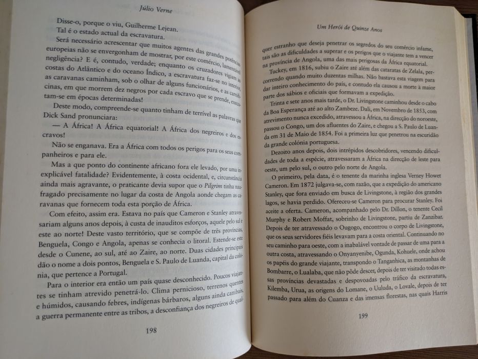 L " Um Herói de Quinze Anos " Júlio Verne (Ed. Regular / Opt. Estado)