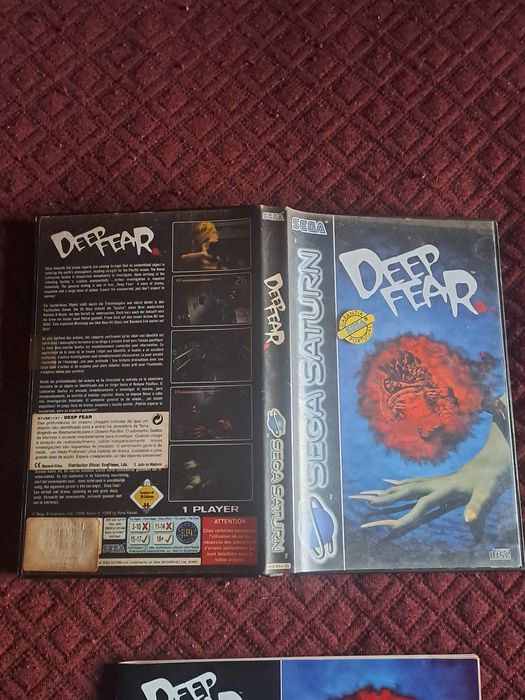 Jogo Deep Fear Sega Saturn