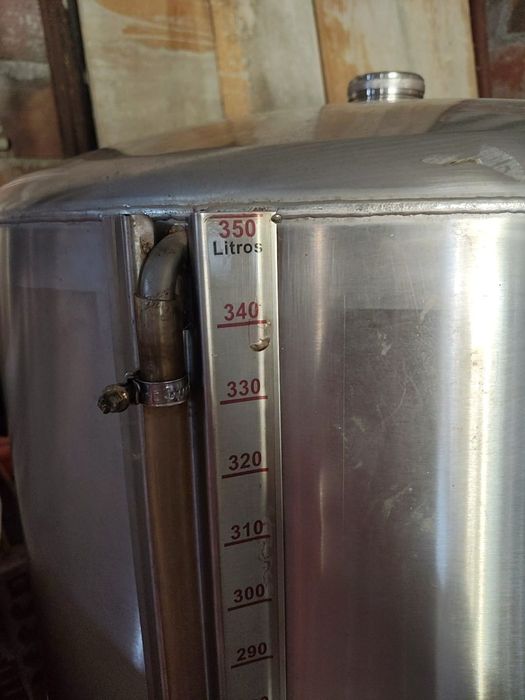 Cuba inox 350litros