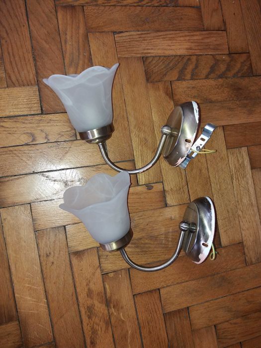 Kinkiety, lampki z demontażu