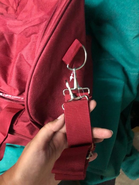 Saco de viagem vermelho64751010249091122