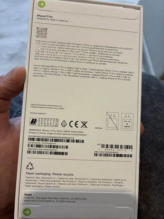 Iphone 17 PRO 256GB Nowy