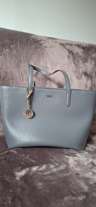 Skórzana torba DKNY