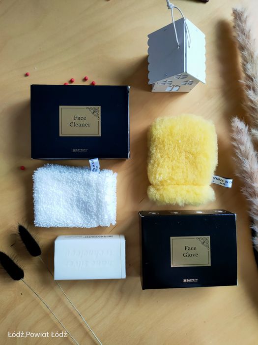Rękawiczki face glove cleaner plis mydełko Raypath