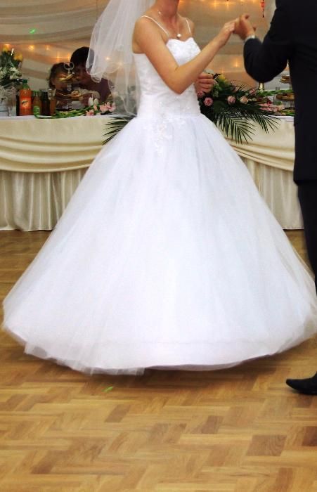 Suknia ślubna Princessa/materiał