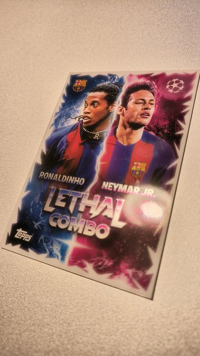 Topps Match Attax 2025/2026 Lethal Combo z rysami