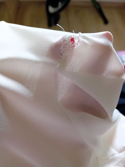 Koszula biała z perelkami