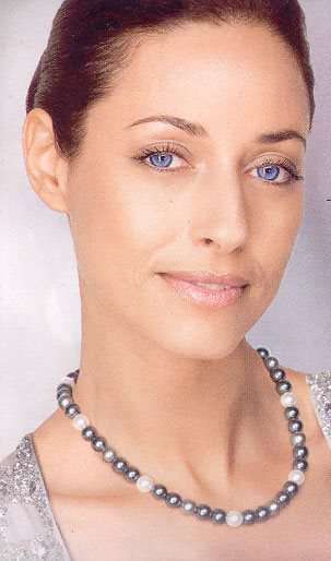 Fio / Colar pérolas cinza Oriflame NOVO + OFERTA