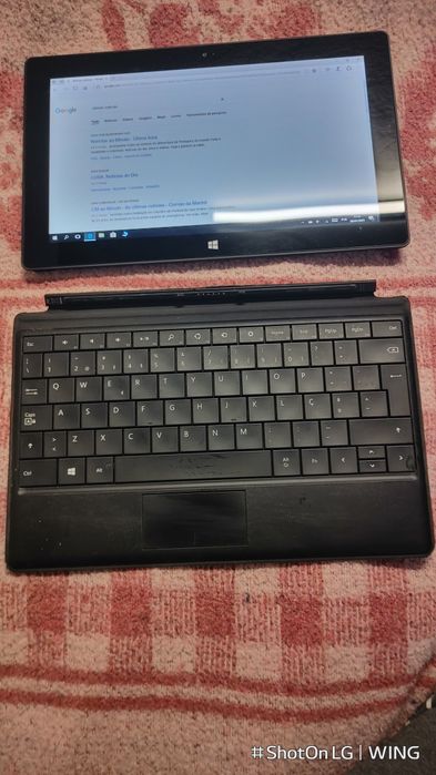 Surface RT com Windows 10 mobile. Office completo. Ecrã Touch