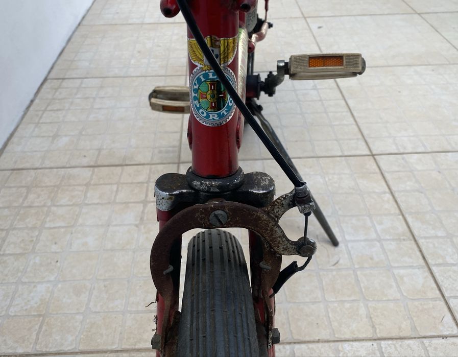 Bicicleta Vilar Catita GT chopper vermelha