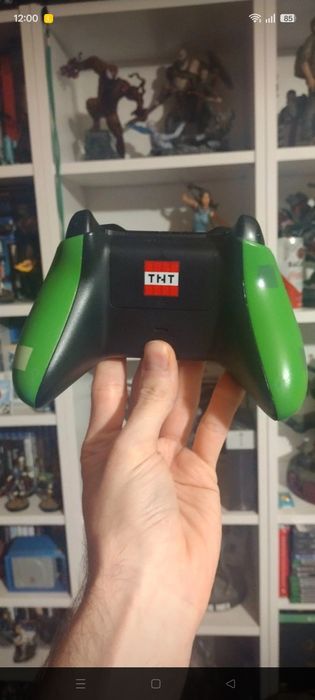 Pad Xbox one minecraft zielony