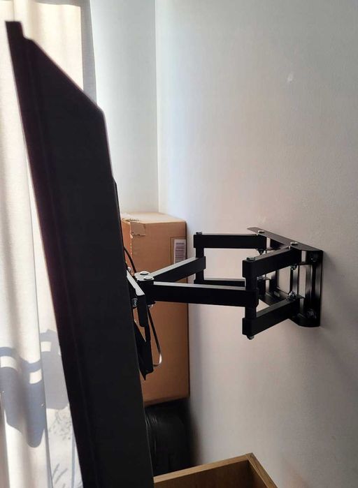 Uchwyt do TV 25–70 cali obrotowy 160° PREMIUM 50 kg