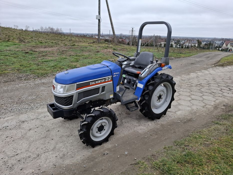 Traktorek japoński 4x4 ISEKI SIAL HUNTER 22 piękny