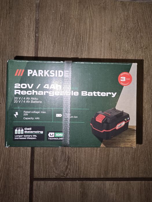 Akumulator parkside 4ah 20v nowy