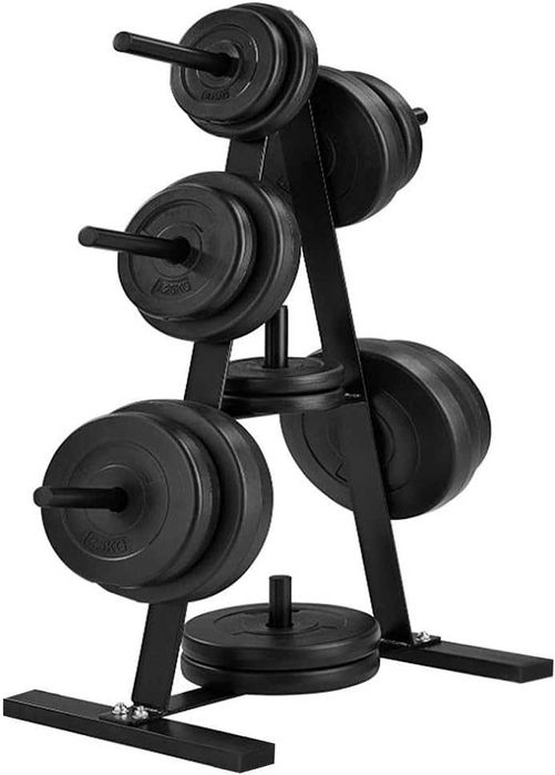 Stojak na talerze do hantli obciążenie do 200 kg siłownia fitness