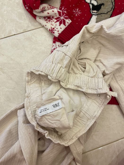 Вельветові штани палаццо Zara для дівчинки 158-164