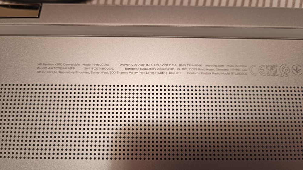 Portátil Híbrido HP Pavilion x-360 14-dy0012np Intel Pentium Gold