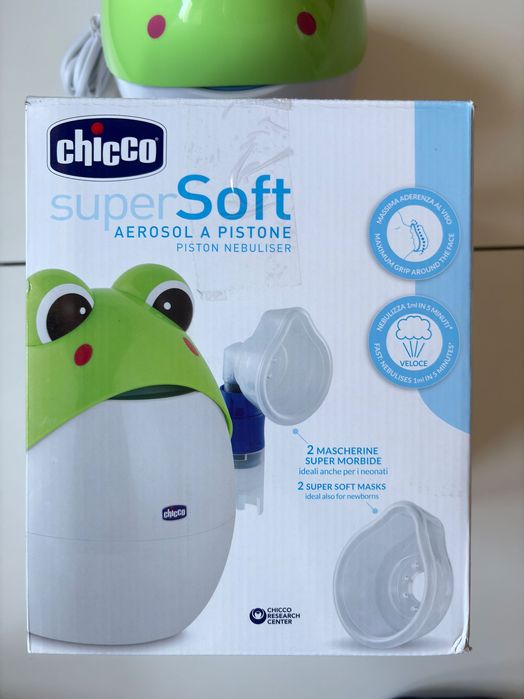 Nowy Inhalator Chicco Super Soft Frog – Dla dzieci – Nowy