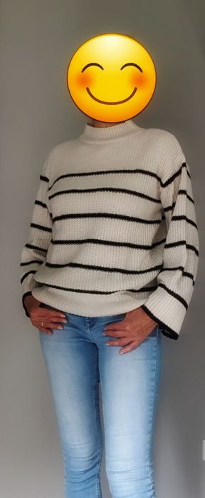 Sweter z paskiem Papaya, rozmiar S