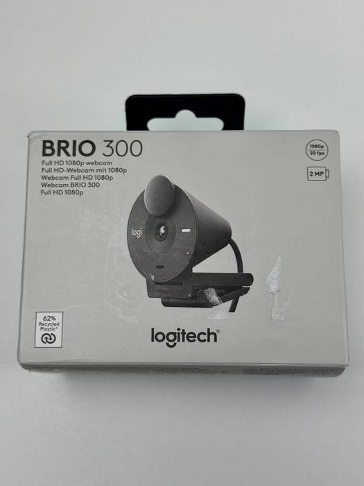 Веб-камера Logitech Brio 300 Graphite (‎960-001436)