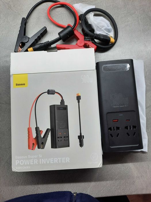 Инвертор Baseus 500W под ремонт