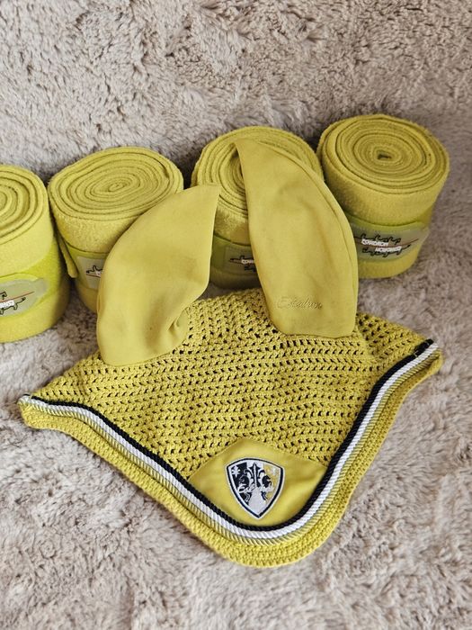 Zestaw Classic Sports Eskadron 2017 Full skokowy owijki czaprak nauszn