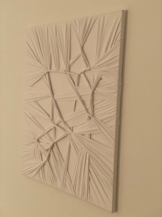 Quadro tela arte textura decoraçao de parede