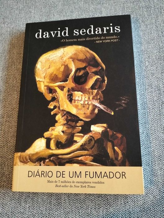 Livro "Diário de um fumador" de David Sedaris