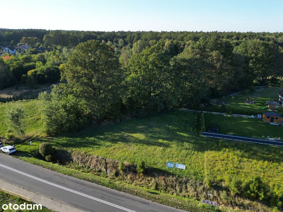 Działka budowlana 1036 m² | Połomia | Blisko lasu