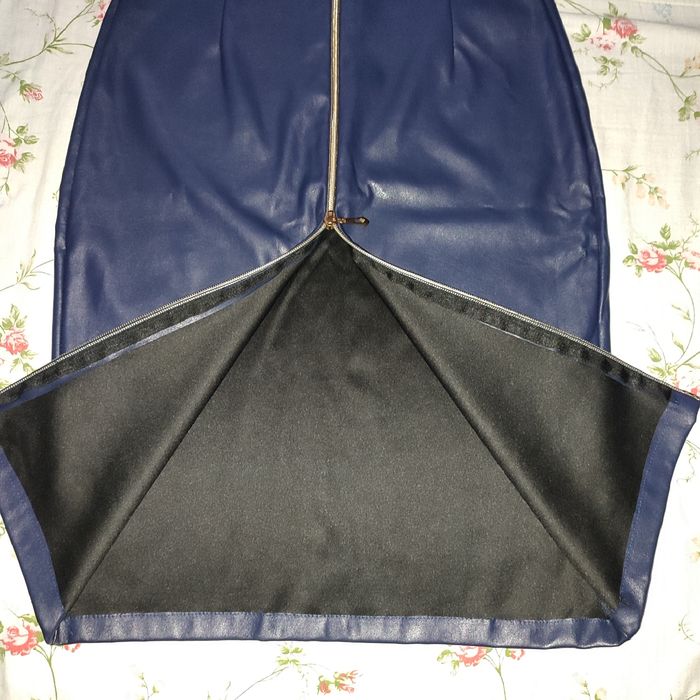 Спідниця штучна шкіряна