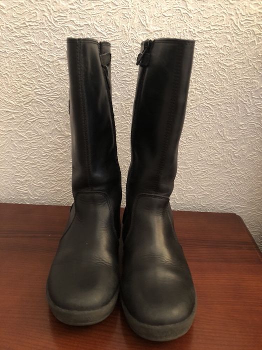 Демисезонные кожаные сапоги Garvalin, 31 размер