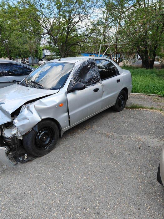 Daewoo Lanos 2007 року після ДТП