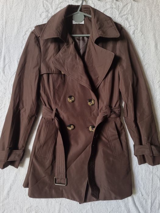 Sobretudo de mulher vermelho Benetton n°44  ST 010