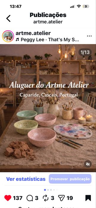 Aluguer espaço festas e outros eventos